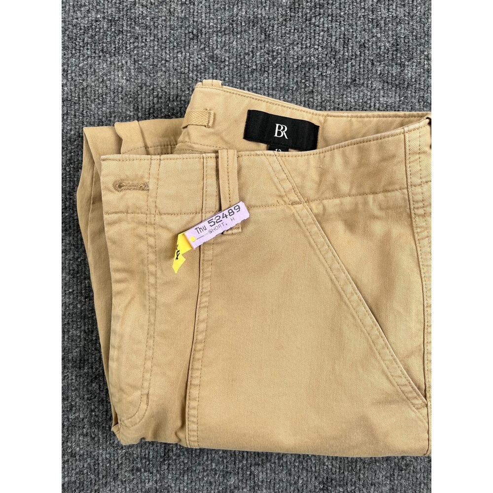 Banana Republic Womens Pants Khaki Size 12 Straight Leg Chino  Cotton - Picture 9 of 9